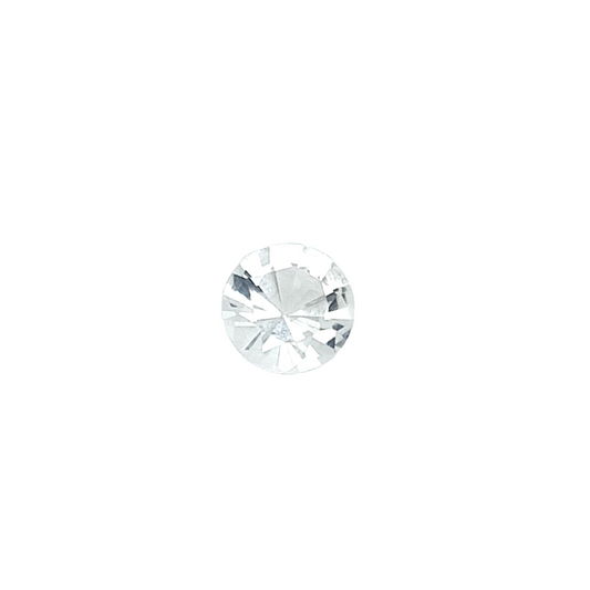 Weisser Beryll RD FAC 8x8 mm 1.5 ct