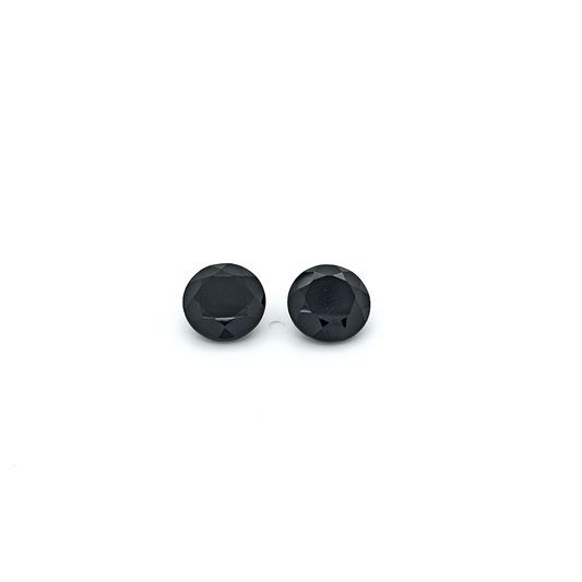 Turmalin Schwarz RD FAC 10x10 mm 7.2 ct