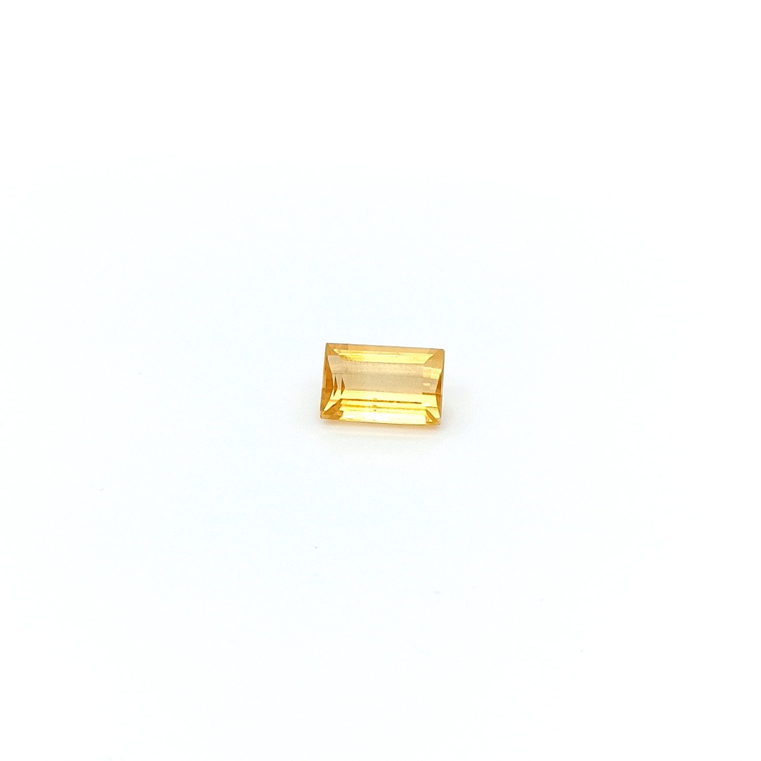 Citrin RECT FAC 11x7x5.4 mm 3.51 ct