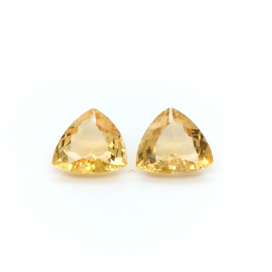 Citrin TRI FAC 20x20 mm 35.13 ct