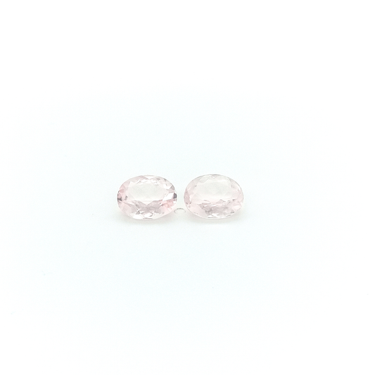 Rosenquarz OV FAC 10x8 mm 4.16 ct