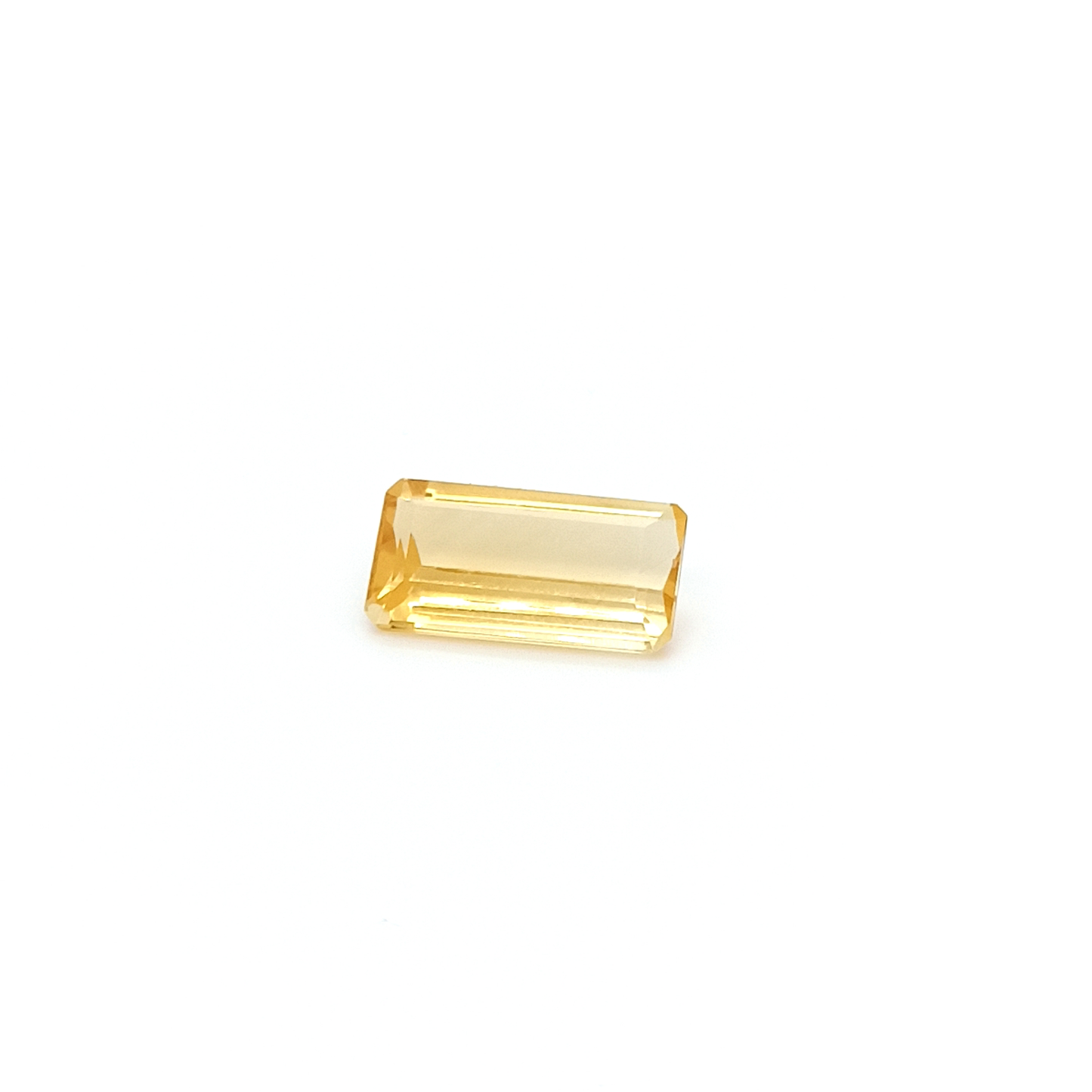 Citrin RECT FAC 16.7x8.8x5.2 mm 6.22 ct