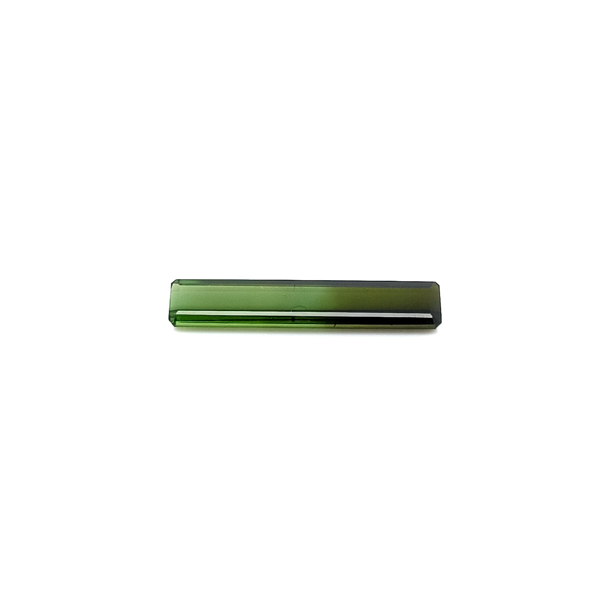 Verdelith RECT FAC 23x5 mm 7.08 ct