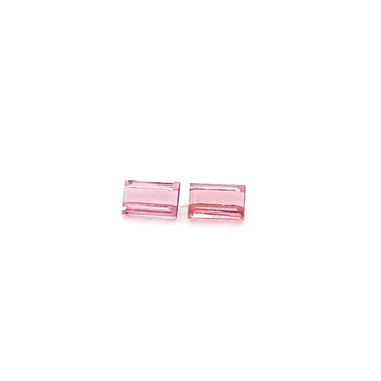 Rubellit RECT FAC 5x3.5 mm 0.83 ct