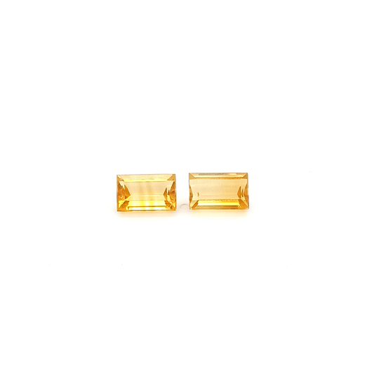 Citrin RECT FAC 11x7 mm 6.96 ct