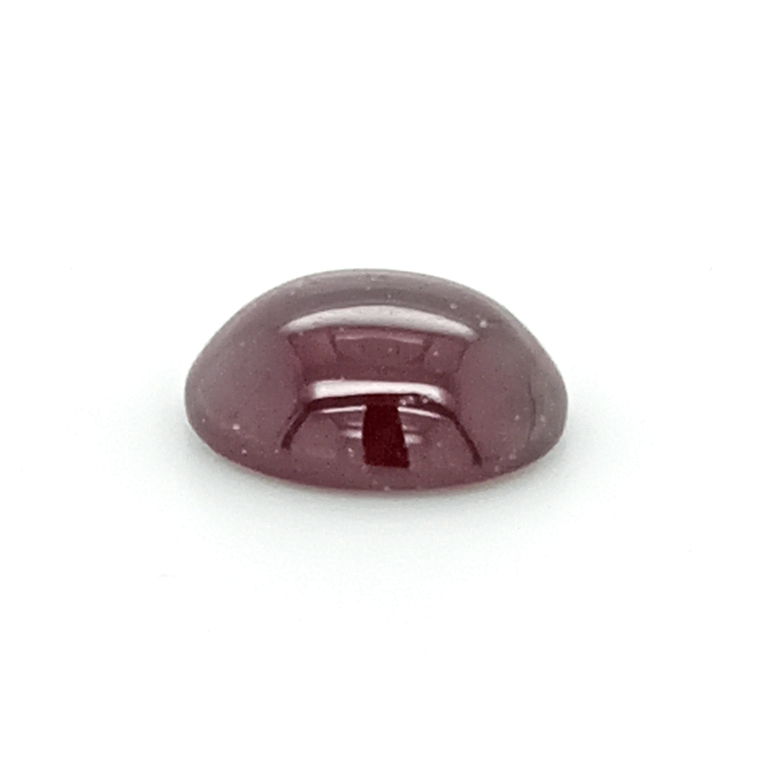Granat Rhodolith OV CAB 11x9x4.5 mm 5.06 ct