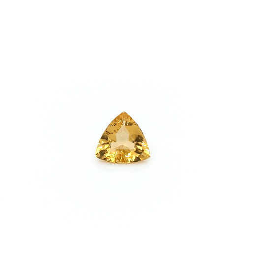 Citrin TRI FAC 15x15 mm 7.29 ct