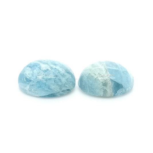 Aquamarin OV CAB 15.5x12 mm 22.17 ct