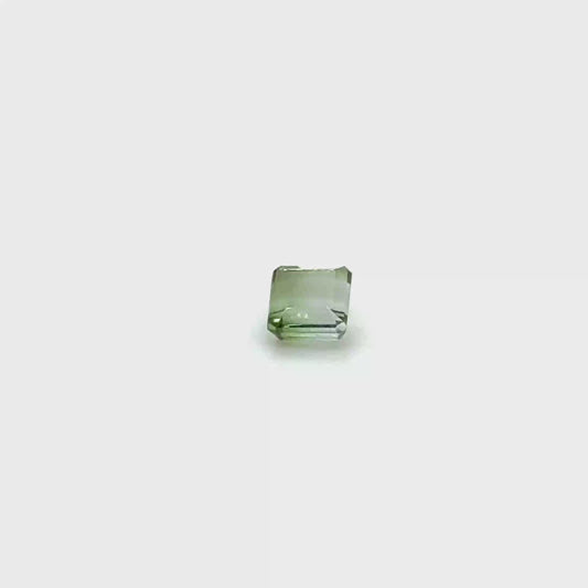 Turmalin Bicolor 3.8x4.4x2.7 mm 0.45 ct