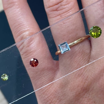 Gemstone and Pearl Display