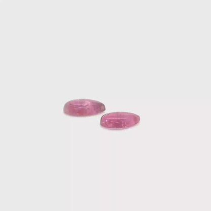 Rubellit 8x5.7x2.2 mm 1.85 ct