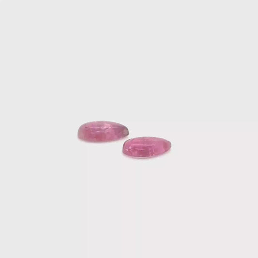 Rubellit 8x5.7x2.2 mm 1.85 ct