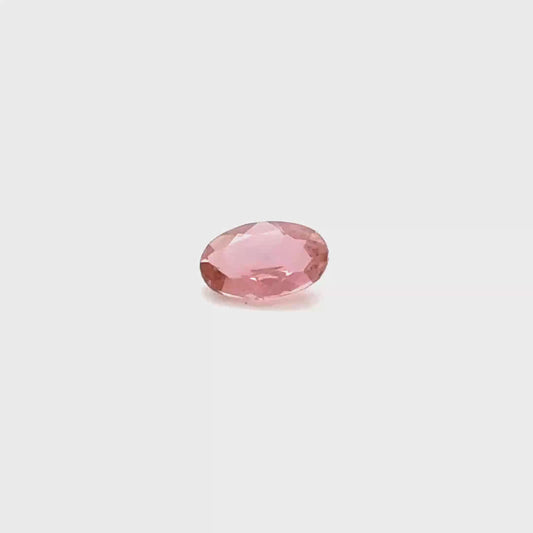 Rubellit 7x4.9x2.64 mm 0.6 ct