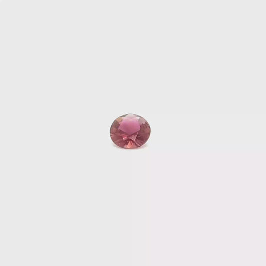 Rubellit 6.9x6.9x3.8 mm 