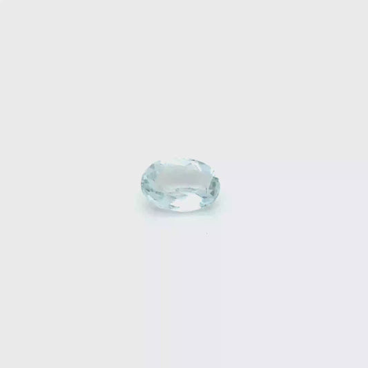 Aquamarin 8.2x6.2x3.7 mm 1.15 ct