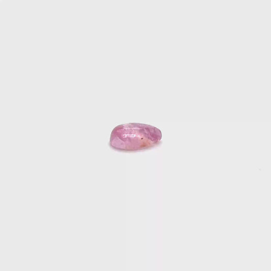 Rubellit 8.2x6.3x3.25 mm 1.34 ct