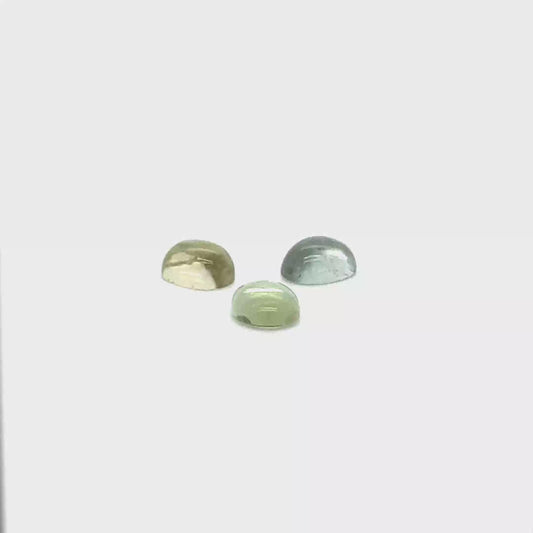 Verdelith 8x6x3.9 mm 1.7 ct