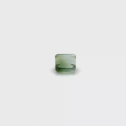 Turmalin Bicolor 4.6x4.7x3.3 mm 0.66 ct