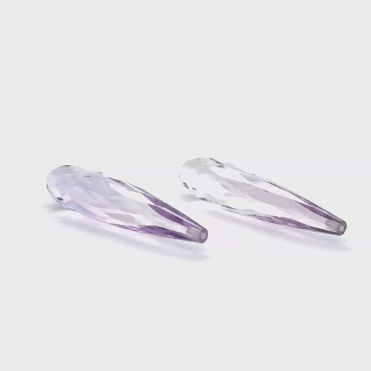 Amethyst 40.5x8.9x8.9 mm 44 ct