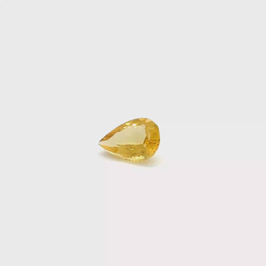 Goldberyll 10x7.1x4.17 mm 1.43 ct