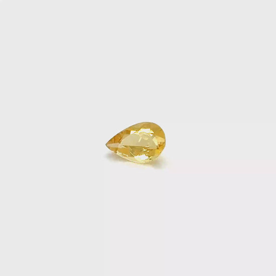 Goldberyll 9.3x6.1x4.5 mm 1.31 ct