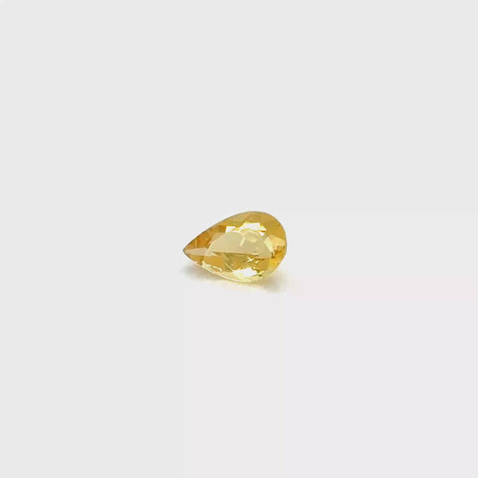 Goldberyll 9.3x6.1x4.5 mm 1.31 ct