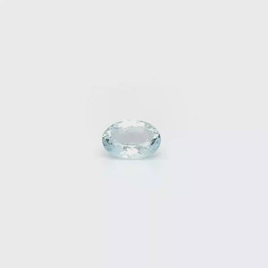 Aquamarin 10.5x8.1x4.8 mm 2.3 ct