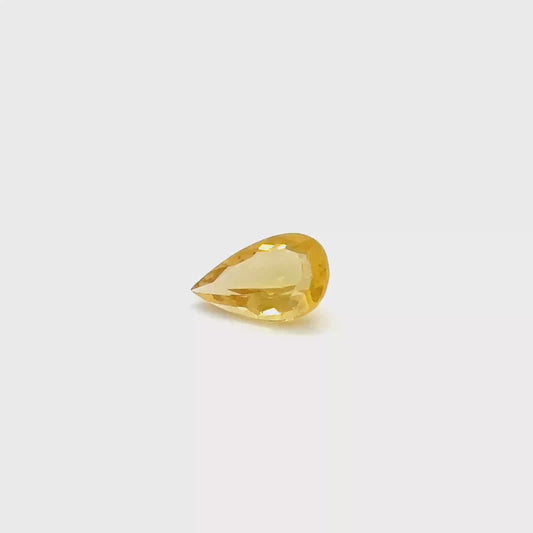 Goldberyll 11x7.2x4.46 mm 1.69 ct