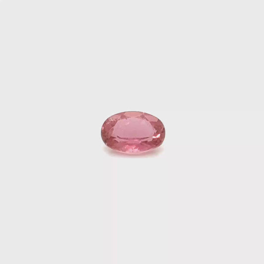 Rubellit 7x5x3.1 mm 0.74 ct