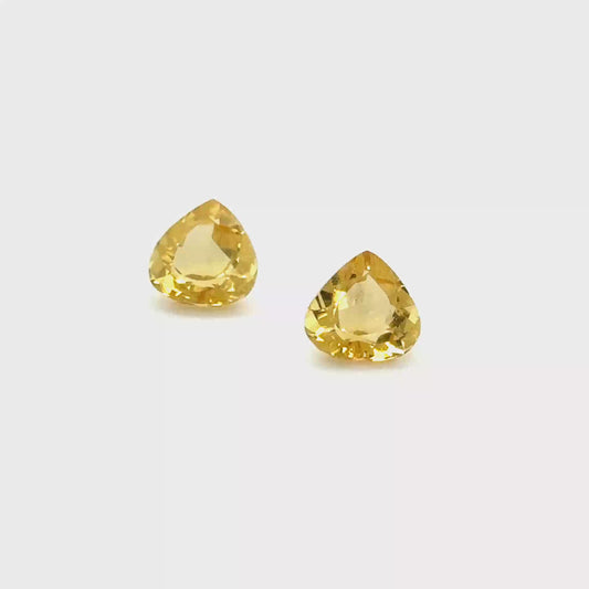 Goldberyll 8.2x7.9x4.5 mm 2.85 ct