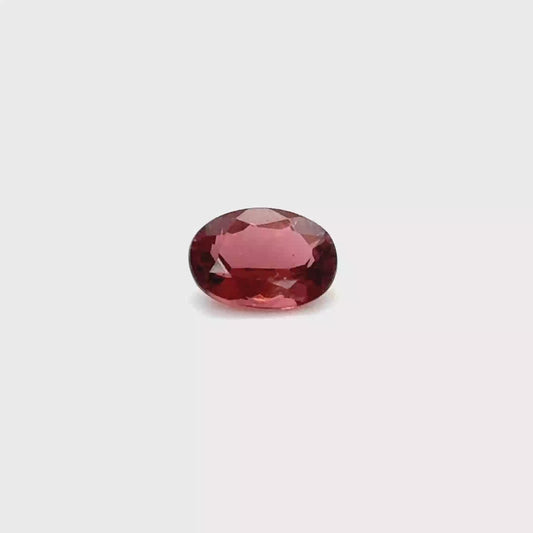 Rubellit 8x5.9x3.5 mm 1.17 ct
