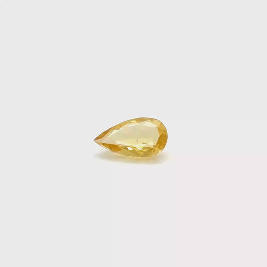 Goldberyll 11.2x6.9x3.9 mm 1.7 ct