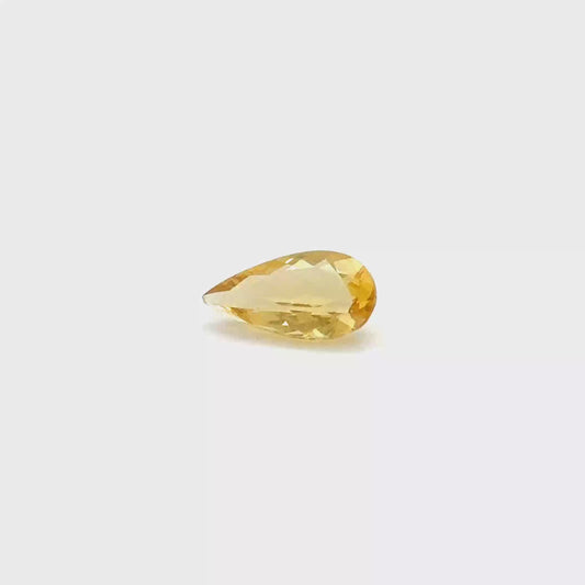 Goldberyll 12.2x6.9x4.2 mm 0.84 ct