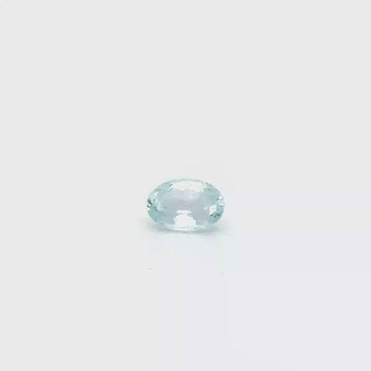 Aquamarin 9.9x7.3x5.1 mm 2.17 ct