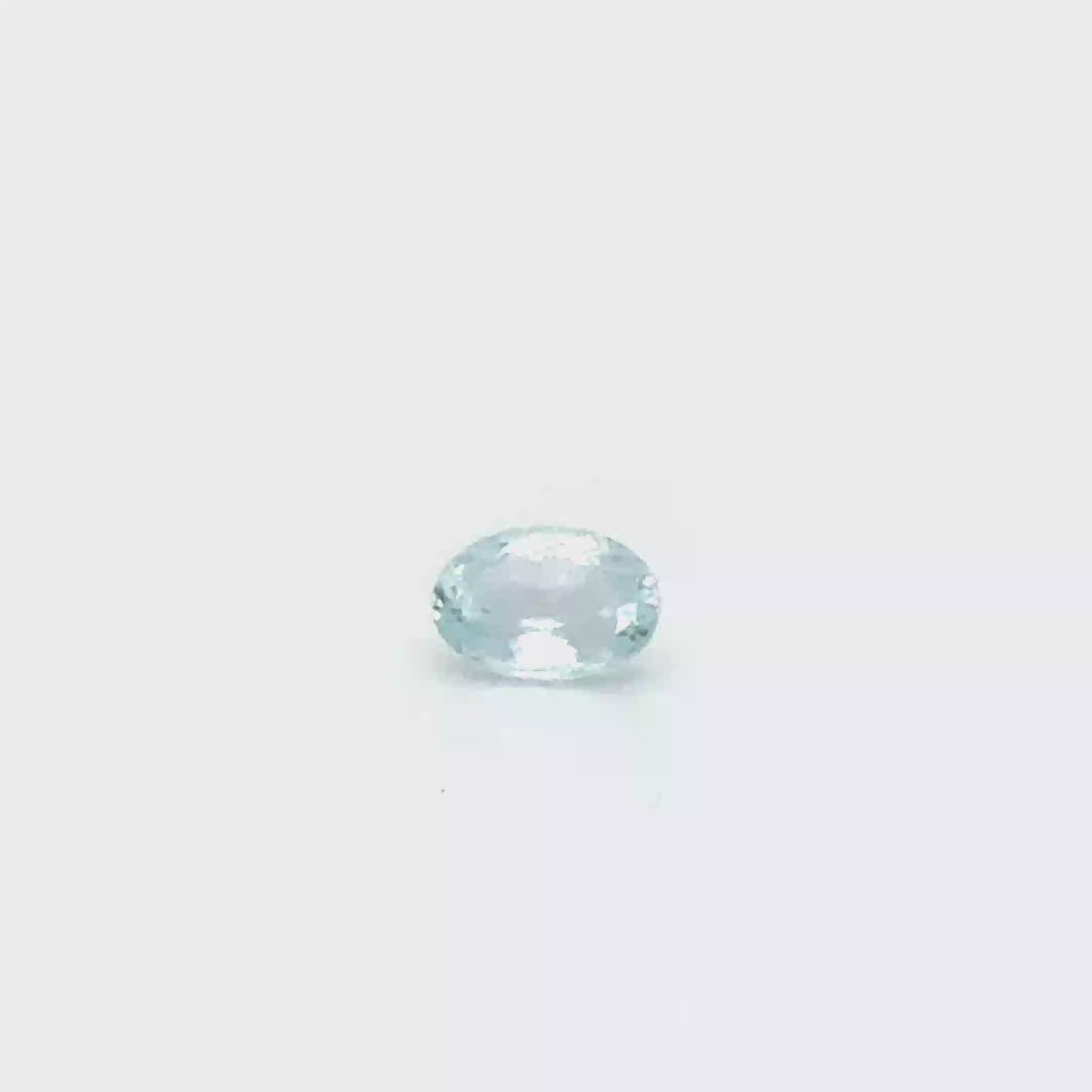 Aquamarin 9.9x7.3x5.1 mm 2.17 ct