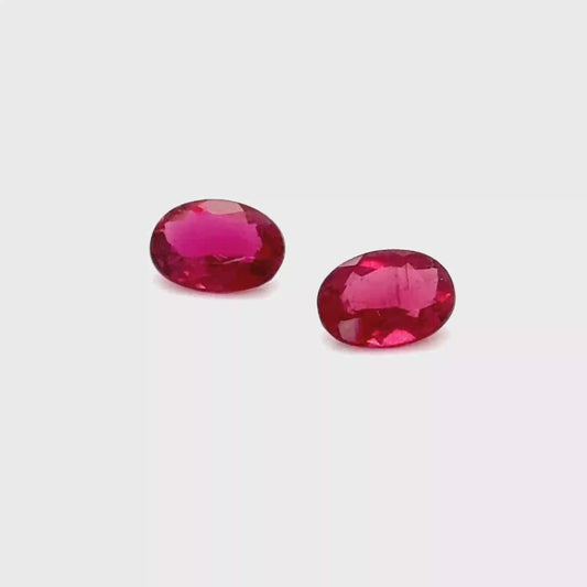 Rubellit 6.8x5x2.9 mm 1.32 ct
