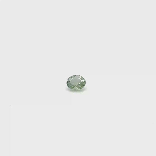 Verdelith 5x5x2.85 mm 0.44 ct