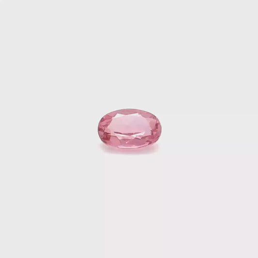 Rubellit 7x5x3.1 mm 0.78 ct