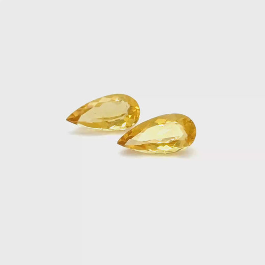 Goldberyll 11.9x6.2x4.2 mm 3.4 ct