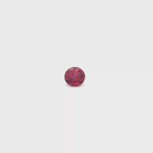 Rubellit 6.1x6.1x4.3 mm 0.93 ct