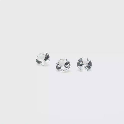 Weisser Beryll 5x5x3.1 mm 0.38 ct
