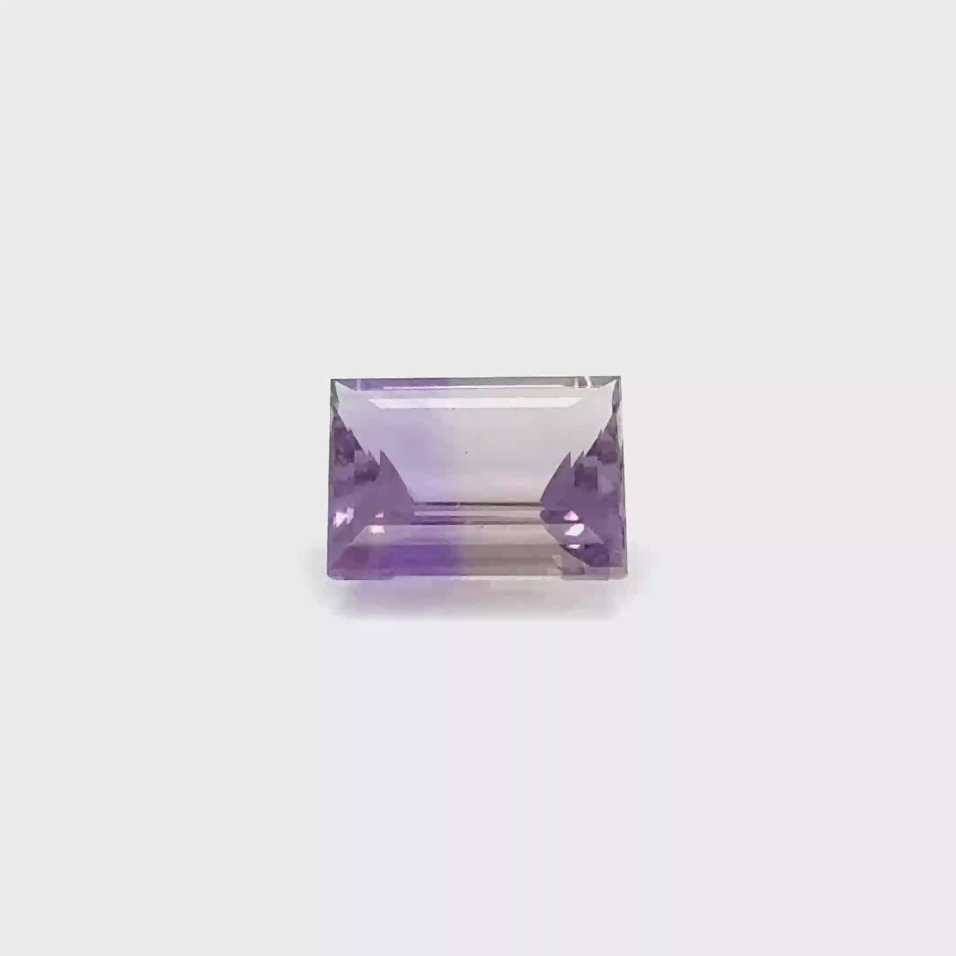 Ametrin 10.1x8.27x4.8 mm 3.11 ct